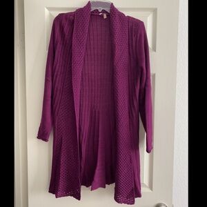 Women's Cable-knit Cardigan Sweater